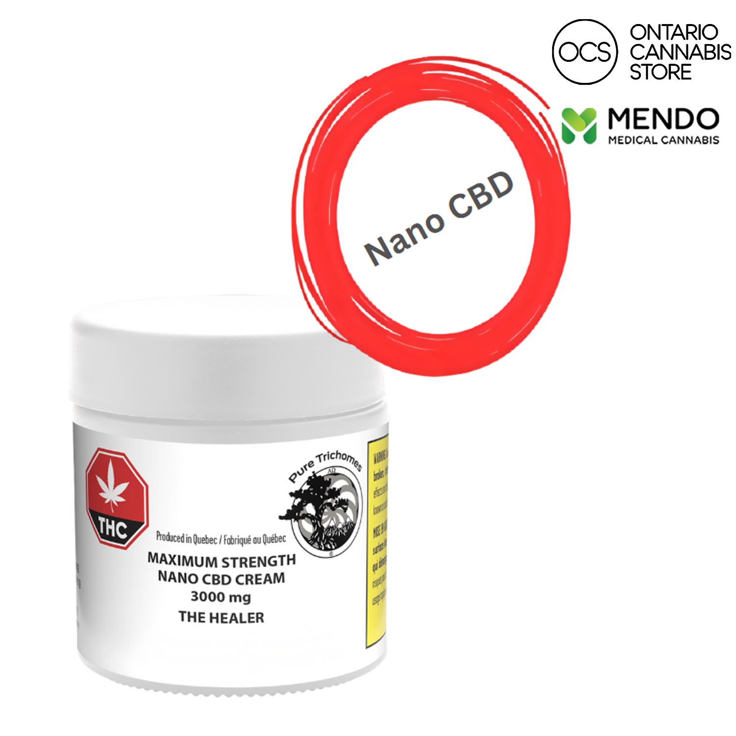 MAXIMUM STRENGTH CBD CREAM 3000 mg THE HEALER